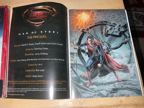 Grail Man Of Steel + #1 Prequel Reissue Comic New/Sealed + Extra Comic #1 - Picture 17 of 20