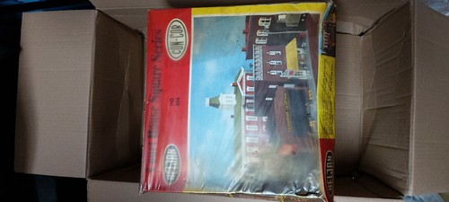 Vintage HELJAN HO model BUILDING KITS train shops petrol STATIONS kit buildings - Picture 306 of 493