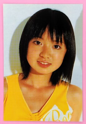【希少】KAMISHIMA CHINAMI YELLOW ジップアップジャケット Asami Konno Morning Musume. TCG Japanese Idol TRADING COLLECTION