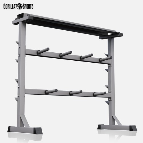 GORILLA SPORTS® Gewichteständer Hantelablage Hantelscheibenständer Hantelständer - Bild 8 von 48