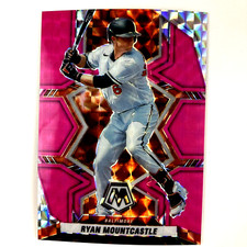 Ryan Mountcastle 2022 Panini Mosaic Pink Fluorescent Prizm #10 07/10 MLB Orioles