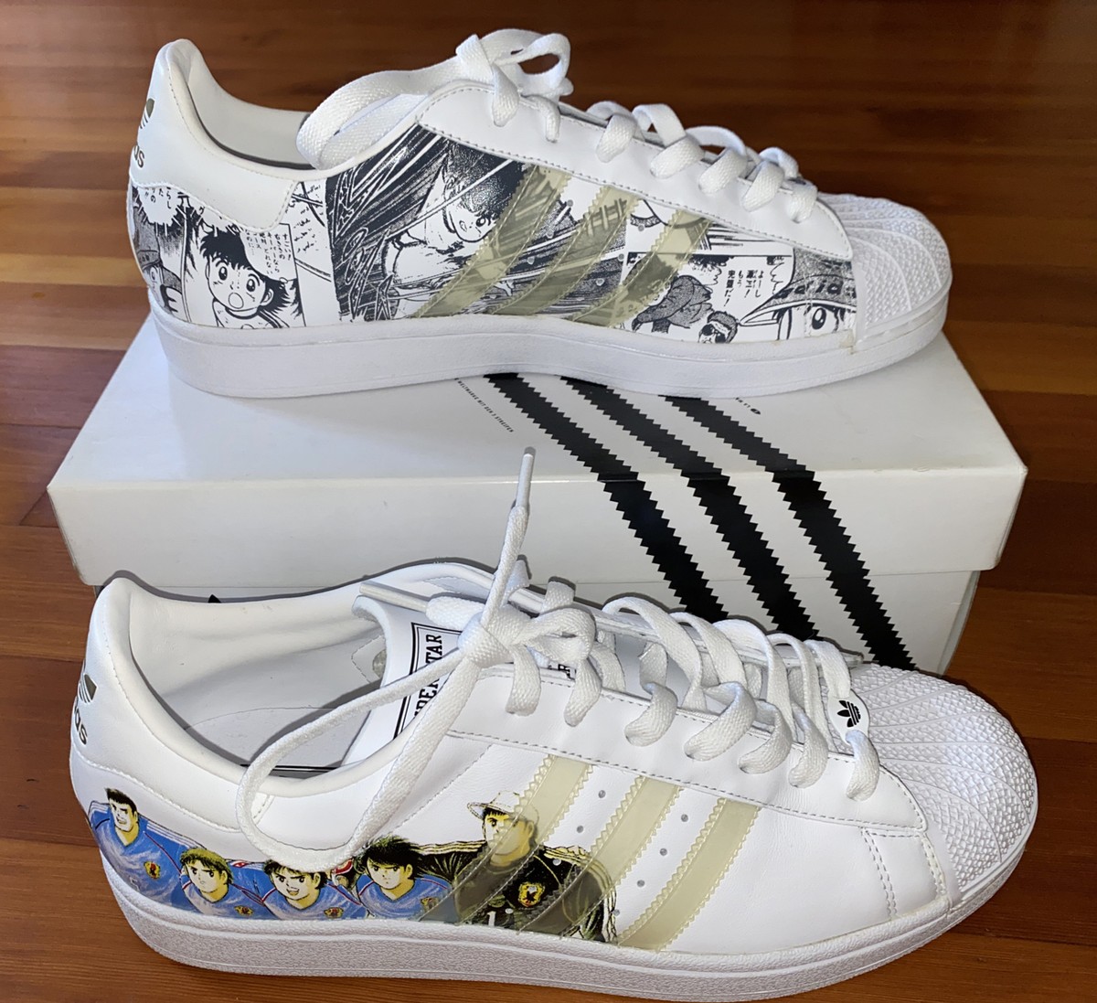 新品】captain tsubasa SUPERSTAR adidasスニーカー