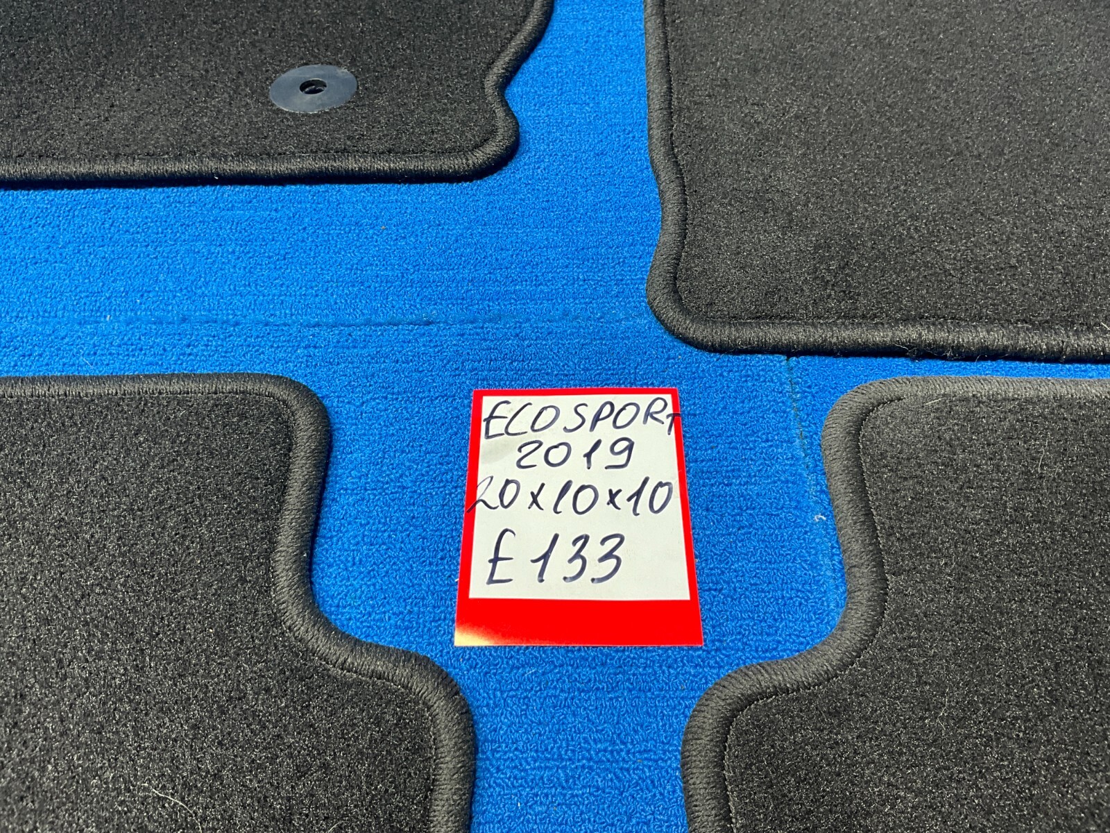 2018 2022 FORD ECOSPORT FRONT REAR LEFT RIGHT FLOOR MATS COMPLETE SET