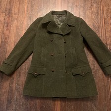 Baur Foradori Original Tyrol Women M 42 Wool Coat Jacket Top Vtg
