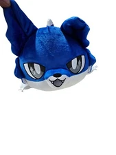Aphmau Meemeows Plush 11" Mystery Cat Wolf Animal EIN Blue With Hoodie