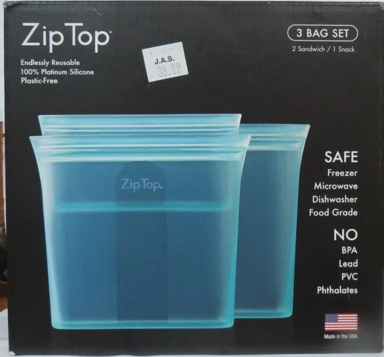 Reusable Silicone Boxes (set of 3)