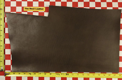 Authentic Horween Chocolate Austin 6.5 oz. Leather 21.5''x12'' Nat. Quality SALE