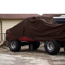 IFD Super Heavy Duty Poly Brown Tarp 16 Mil - Waterproof Canopy Cover Tarpaulin