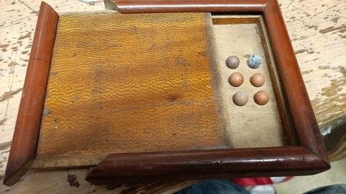 vintage General. Grant's wooden Marble Solitaire game,hand carved,civil war - Picture 1 of 6