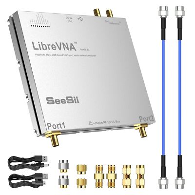 NanoVNA LibreVNA 2.0 100kHz-6GHz Vektor-Frequenz Netzwerkanalysatoren,6Layer PCB