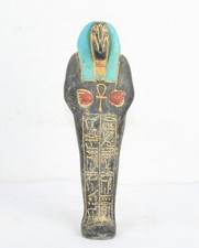 Rare Egyptian Antique Ushabti of Thoth Ibis God of Wisdom Egyptian Mythology BC
