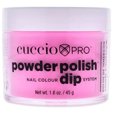Cuccio Colour Powder Polish Nail Colour Dip System - Dragon Fruit Sorbet - 1.6oz