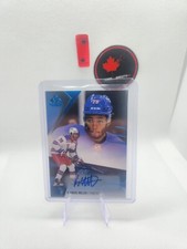 23-24 Upper Deck SP Game Used Hockey K'Andre Miller Auto Blue