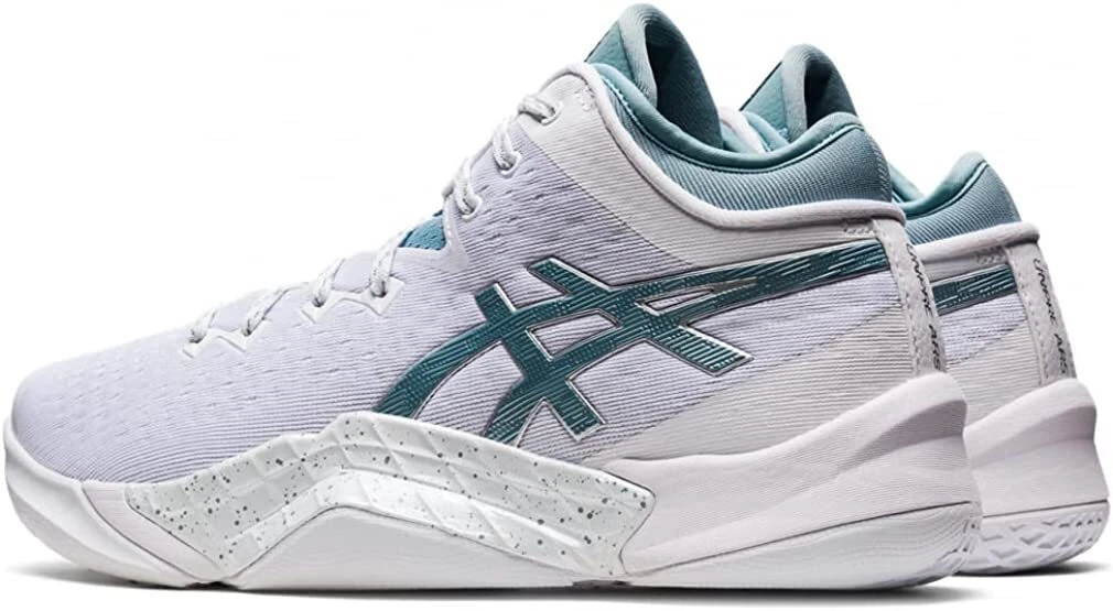 ASICS Basketball Shoes UNPRE ARS 1063A036 White Green US9.5(27.5cm)