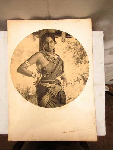 Vintage Bollywood Actress Movie Lobby Card Black & White Photograph Nude Rare - 第 5/9 張圖片