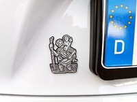 Schutzpatron Heiliger Sankt Christophorus Emblem St. Christopherus Selbstklebend