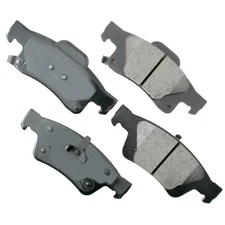 Akebono Rear Disc Brake Pad Set for Durango, Grand Cherokee (ACT1498)