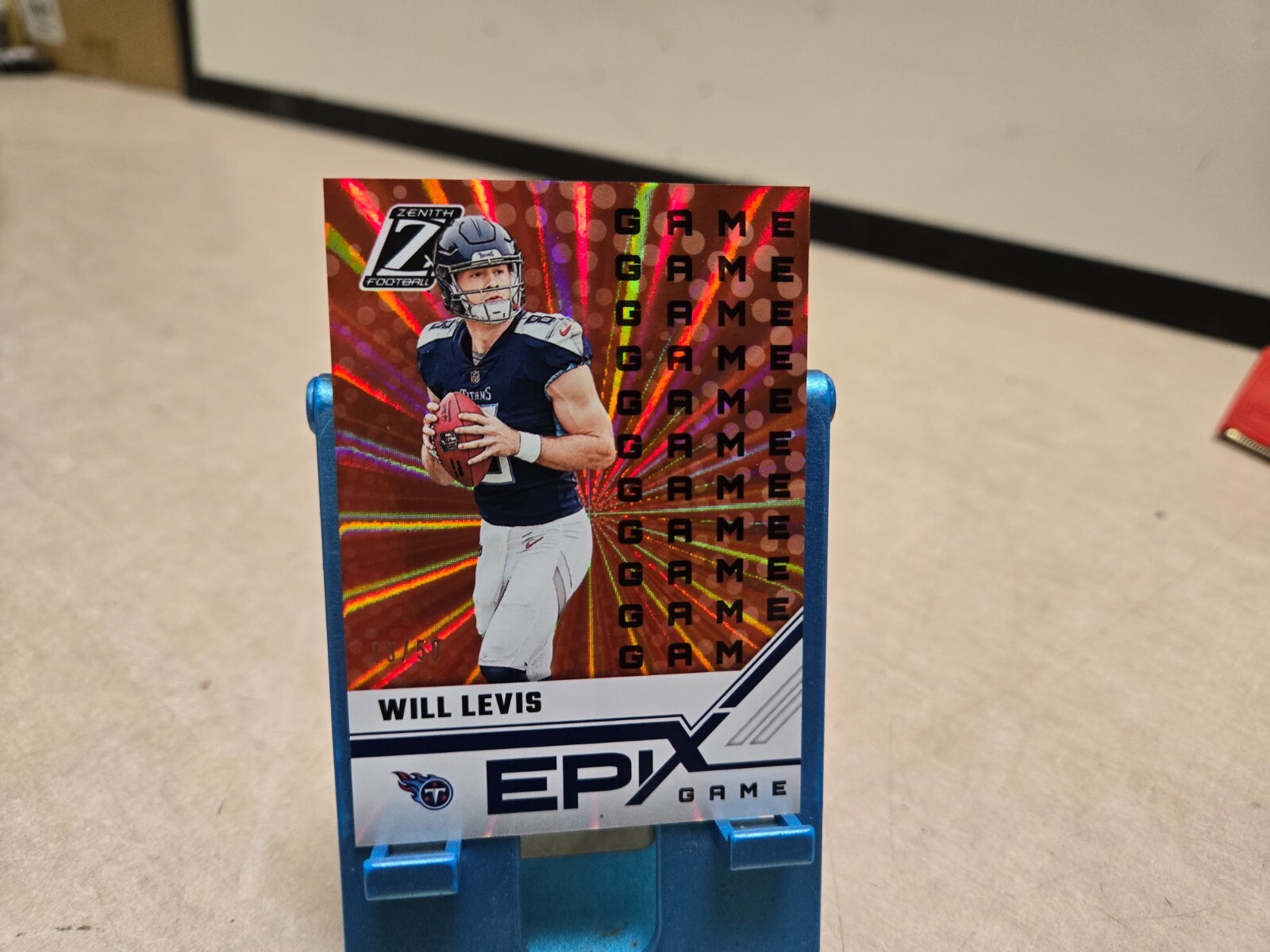 K261,607 - 2023 Zenith Epix Orange Game #3 Will Levis #/50