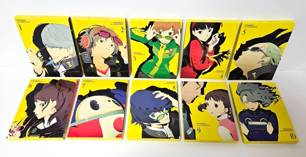 Persona4 the ANIMATION Series Complete … Persona 4 The Animation Limited Edition Blu-ray Vol. 1-10 Complete