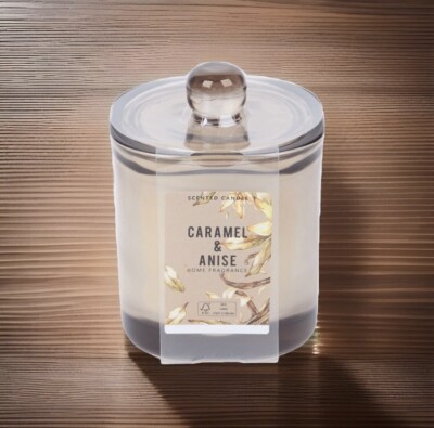 Duftkerze Mit Deckel - Carmel & Anise - 180g