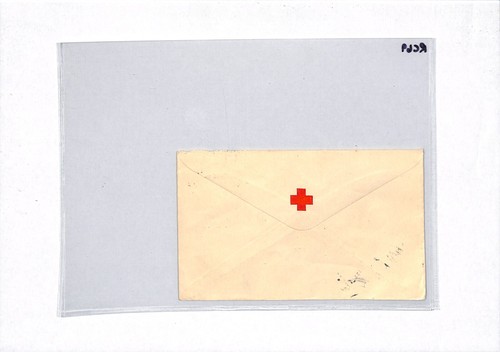 AUSTRALIA USED PALESTINE GAZA WW2 Cover RED CROSS Military POW Hobart 1941 RC69 - Picture 6 of 8