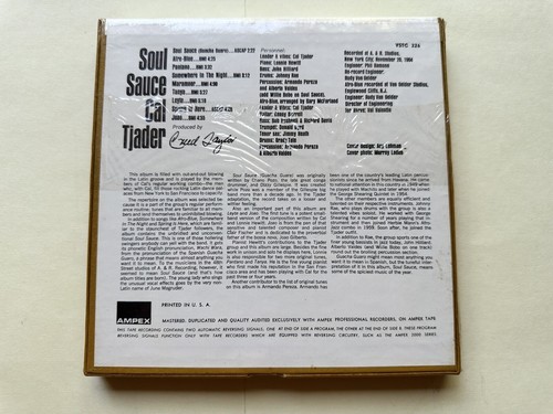 Cal Tjader: Soul Sauce (1965) 7" Cine Reel-To-Reel 7 ½ ips 4-Track Stereo SEALED - Picture 2 of 3
