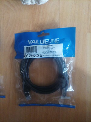 2m RJ45 Patch Cable Network Lead 2.0m LAN DSL Grey CAT5 Network Ethernet