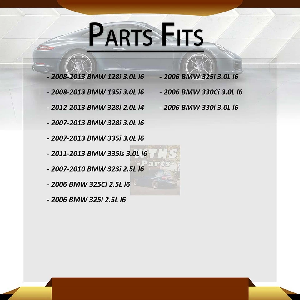 2x Isolador de mola helicoidal dianteiro inferior para BMW 325i 3.0L 2006 BMW 330Ci 3.0L 2006 - Imagem 2 de 3