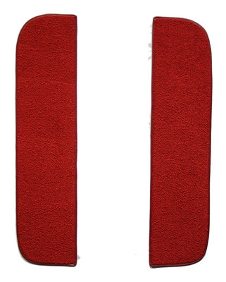 1967-1972 Chevrolet K20 Pickup Loop Carpet Door Panel Inserts with Cardboard 2pc