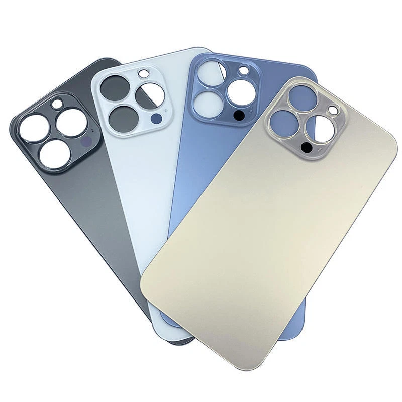 Сменный чехол из заднего стекла для iPhone 15 14 13 12 11 Pro Max XR XS 8 с большим отверстием - Изображение 3 из 4