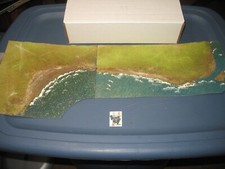 Axis Allies War at Sea 3D Relatively Flat Custom 2 Pieces 1 Long 1 Corner 17