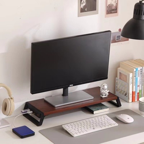 Thickening Computer Monitor Stand USB Monitor Stand Connects Office - Afbeelding 18 van 20
