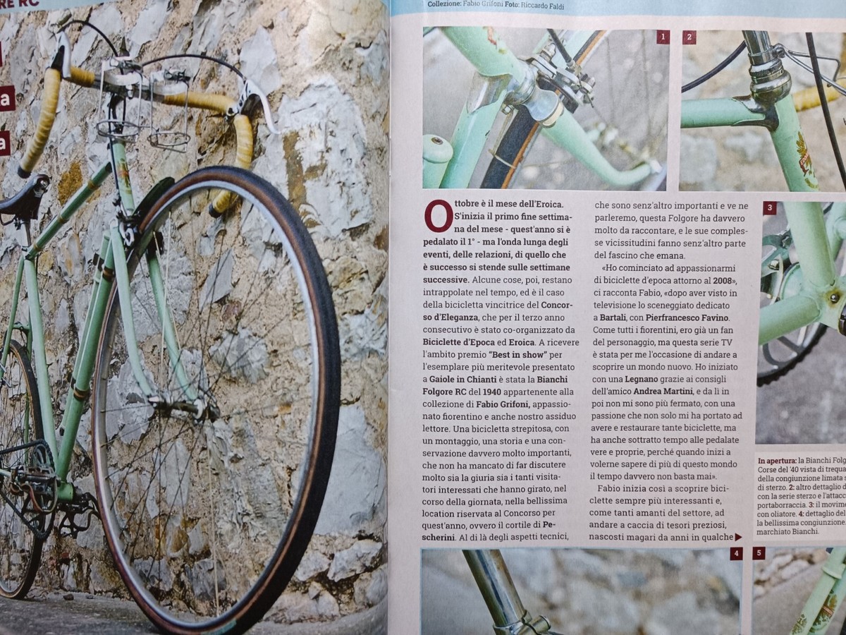 Eroica Percorsi Bici Da Corsa Chianti Partenza All'alba, Bici D