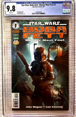  ~DARK HORSE~STAR WARS:BOBA FETT MURDER MOST FOUL #3~ ~48 PAGES ~ ~CGC 9.8~ 
