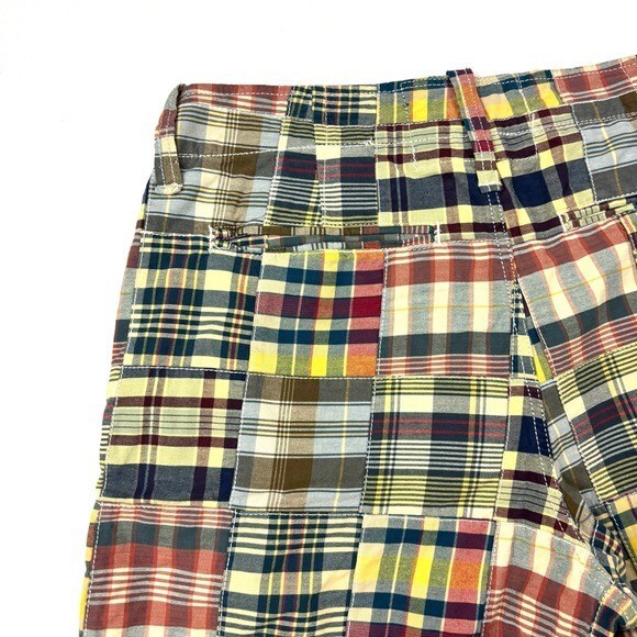American Eagle Multicolor Patchwork Plaid 100% Co… - image 11