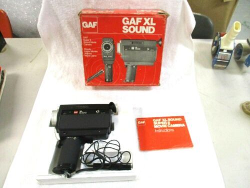 GAF XL/2　サウンドスーパー8ムービーシネマ　8mm filmカメラ GAF XL/2 サウンド スーパー 8 ムービー シネマ カメラ – Film