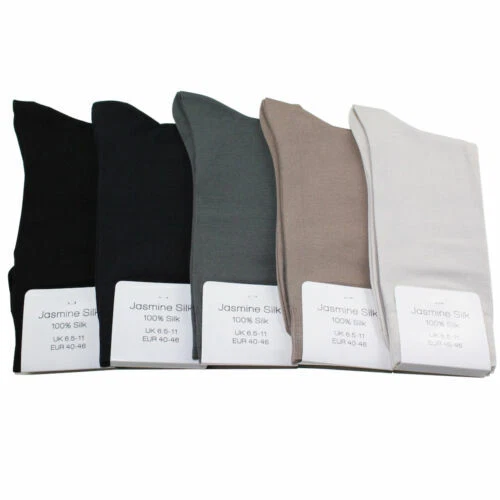 Calcetines de hombre de seda