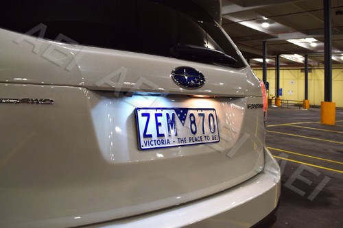 #S05 T10 W5W White LED Bulbs to suit Subaru Forester Number Plate Lights SH SJ - Picture 4 of 5