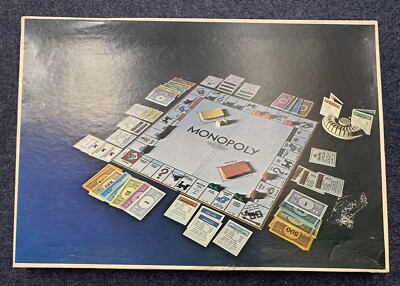 1974 Anniversary Edition Monopoly Board Game.  Complete. Excellent Condition