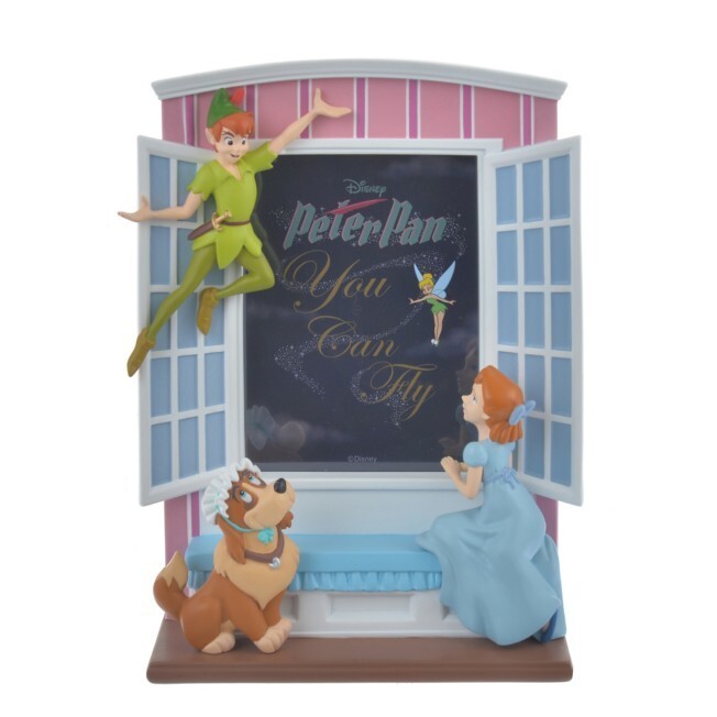 ❦ピーター・パン フォトフレーム PETER PAN 70YEARS Disney Store Japan Peter Pan & Wendy & Nana Photo Frame