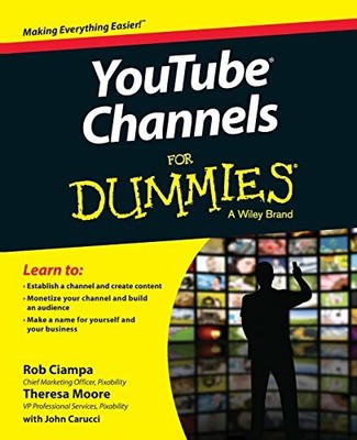 YouTube Channels For Dummies by Wescott, Adam 1118958179 FREE Shipping