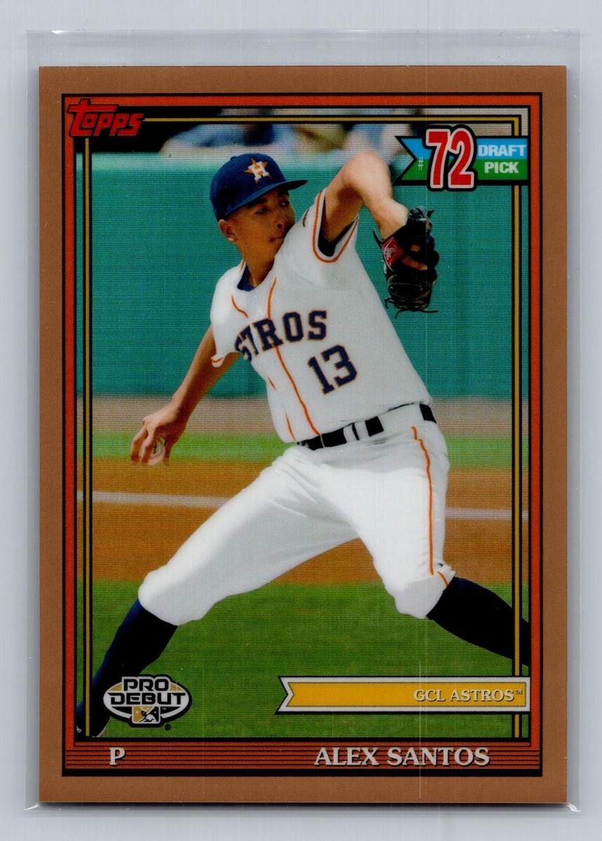 スポーツ選手 TOPPS PRO DEBUT 2021 Topps Pro Debut #PDC-198 Alex Santos Chrome Gold