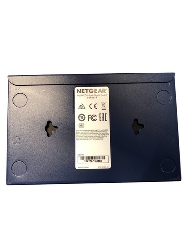 Netgear ProSafe GS108 v4 8-Port Gigabit Switch W/ Power Supply - Picture 3 of 4