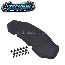 Motorhaubend&auml;mmung + Clips Schwarz f&uuml;r MERCEDES B-Klasse W247 Motorhaube