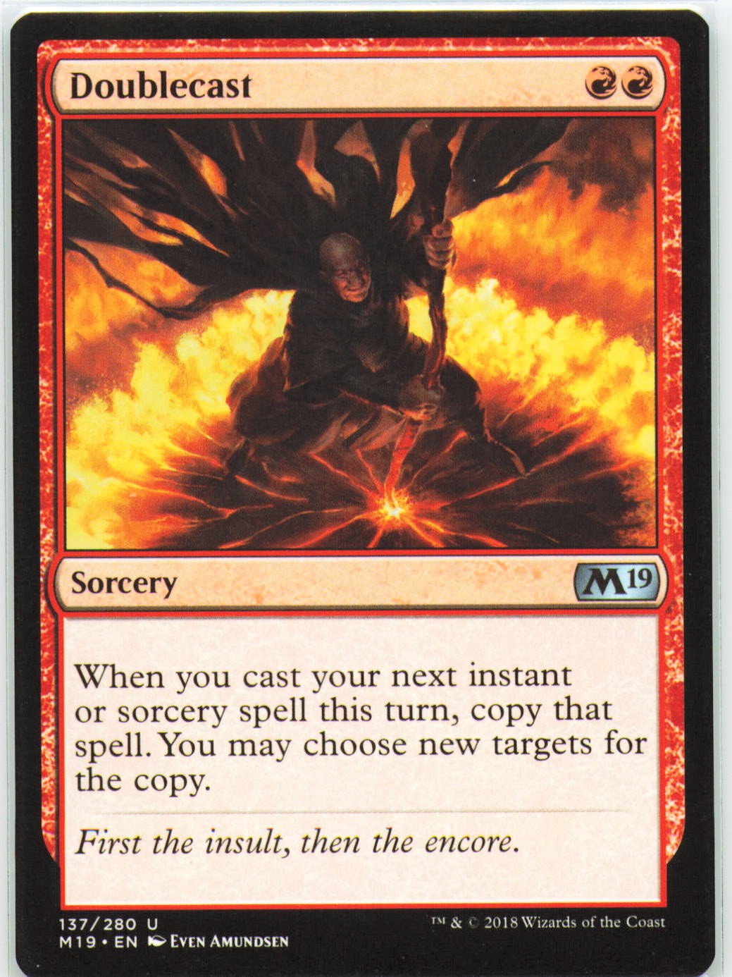 Doublecast 137 Uncommon Core Set 2019 Magic: The Gathering NM