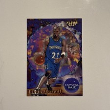 1996 Fleer #269 Kevin Garnett Crystal Ball Timberwolves 