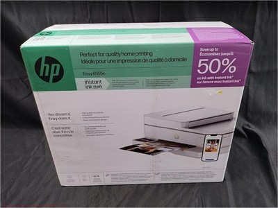 HP Envy 6555e Wireless All-in-One Color Printer Scanner Copier (714N5A)
