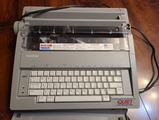 Macchina da scrivere Brother gx-7500 testata, funzionante