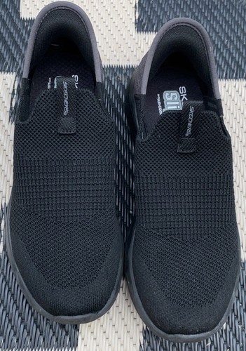 Kinder Skechers Slipper Ultra Flex Air Cooled 1,5 Schwarz Schule Jungen Kinder Schuhe EG