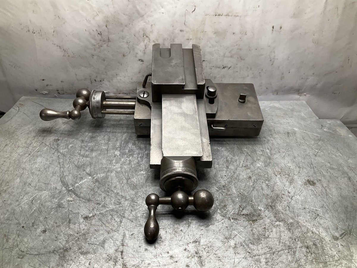 Compound X Y Cross Slide Vintage Similar to Shaublin Elgin Metal